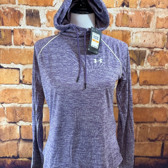 Purple Under Armour pullover NWT - Picture 1 of 4